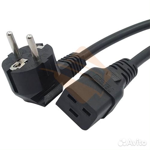 Кабель провод С19 3х2.5мм 10м (5+5м)