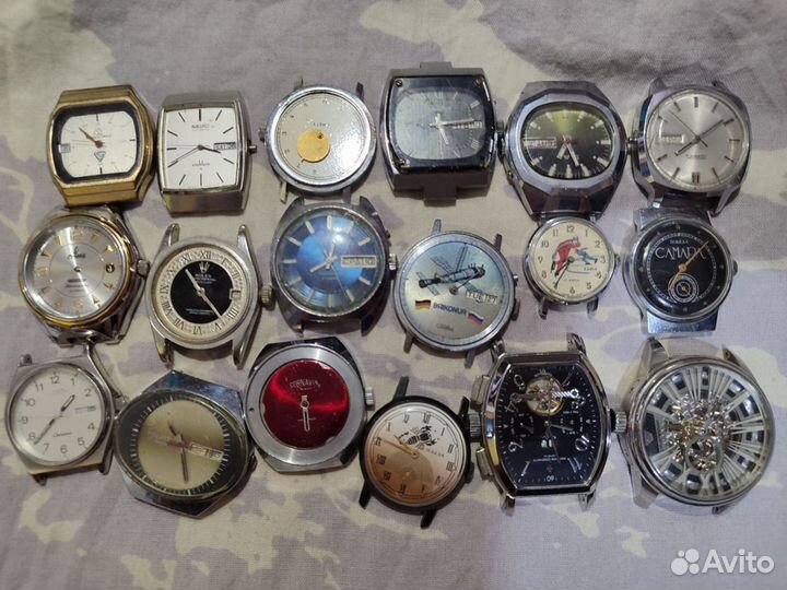 Часы японские, советские, seiko,orien,ракета,полет