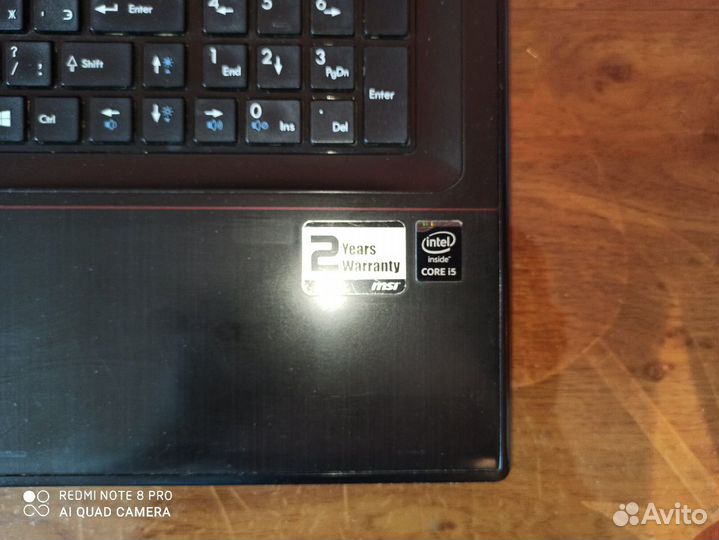 Ноутбук MSI ge70 2pl Apache