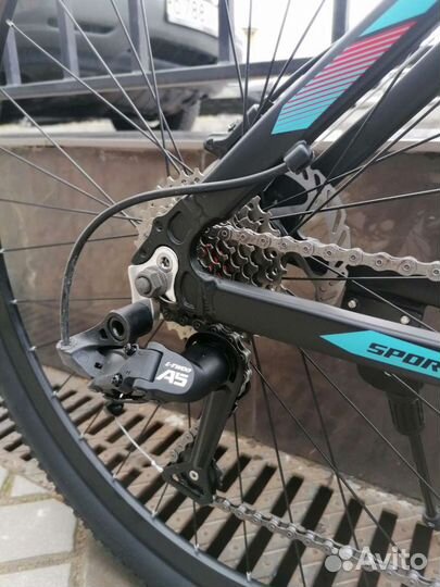 Горный велосипед 27.5 алюминий гидравлика