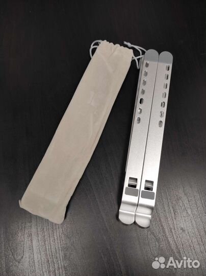 Подставка раскладная для ноутбука алюминиевая