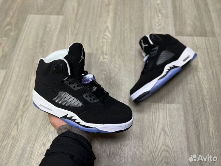 Кроссовки Air Jordan 5 Oreo (41-45)