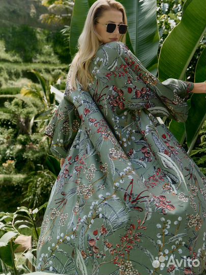 Халат кимоно пляжный