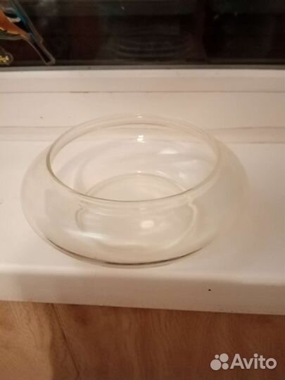 Стеклянная емкость для плавающих свечей