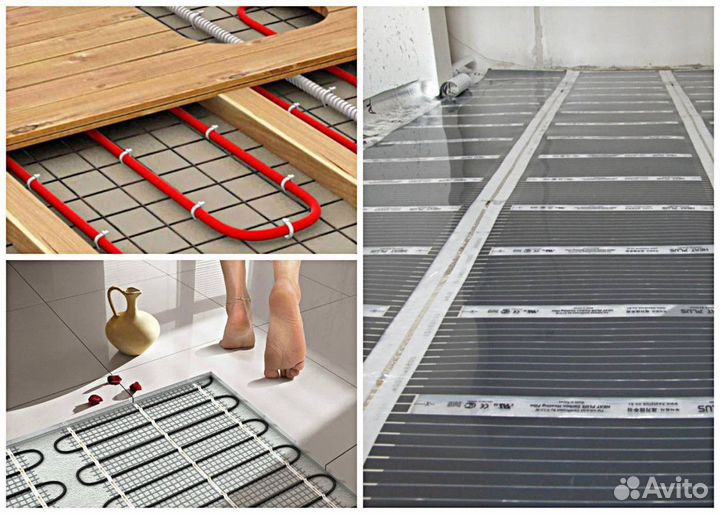 Электрический обогрев пола под плитку