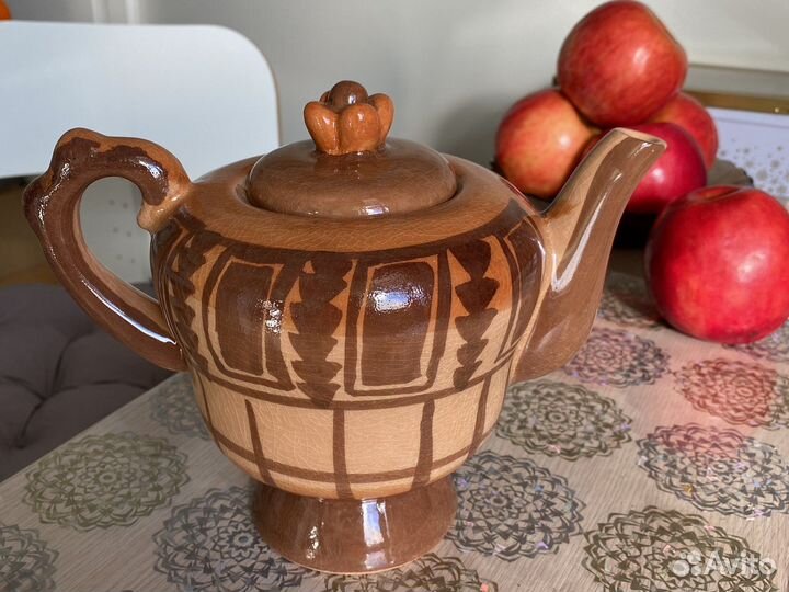 Заварочный чайник керамика, новый