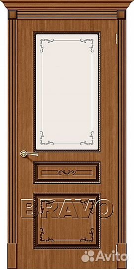 Межкомнатная дверь Классика Ф-20 (белдуб)