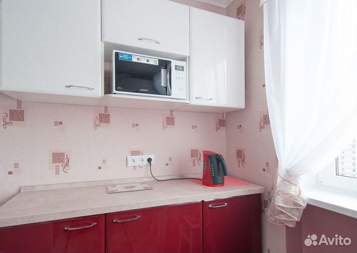 Кухня Красно-Белая на заказ с гарантией