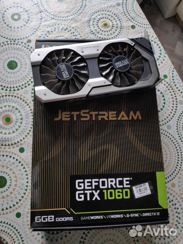 Видеокарта Palit Jetstream gtx 1060 6 Gb купить в Санкт-Петербурге ...