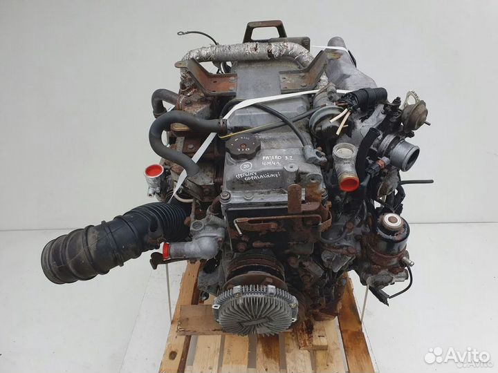 Двигатель 4M41 Mitsubishi Pajero 3 3.2