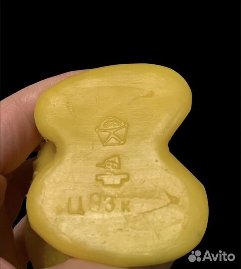 Игрушка чебурашка СССР дутыш