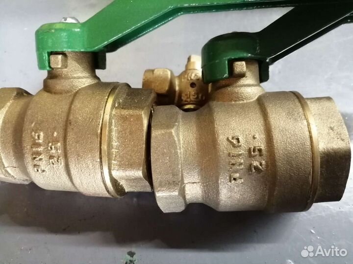 Кран шаровый ру 25