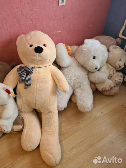 Большие плюшевые медведи