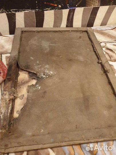 Картина маслом на холсте старинная