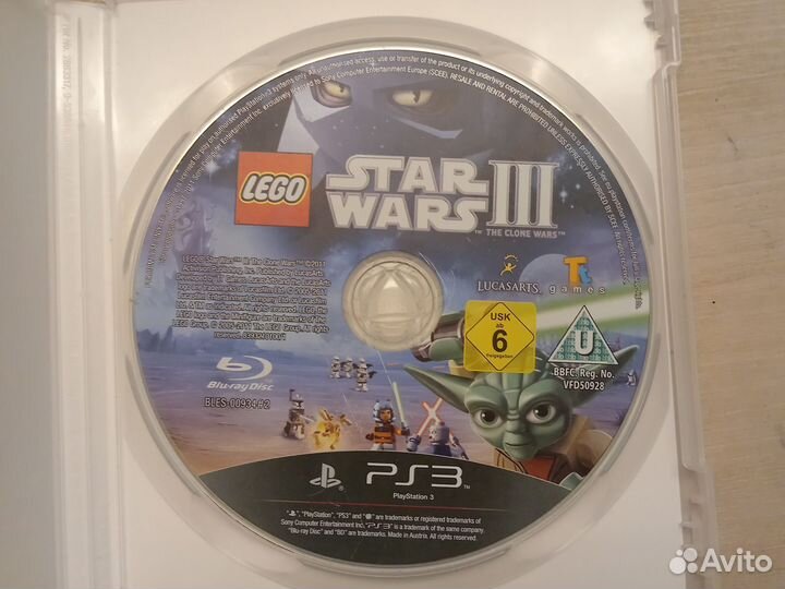 Lego star wars 3 для ps3