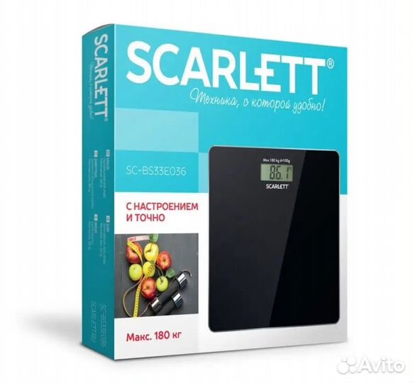 Весы напольные электронные Scarlett SC-BS33E036