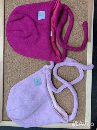 Новые шапки и шлемы на девочку 46-50