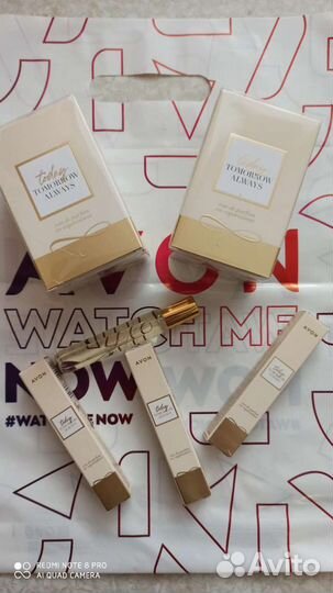 Тудей Эйвон набор,крема,парфюм Тодей Today