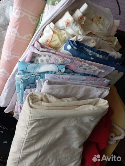 Кокон, пастельные детские вещи