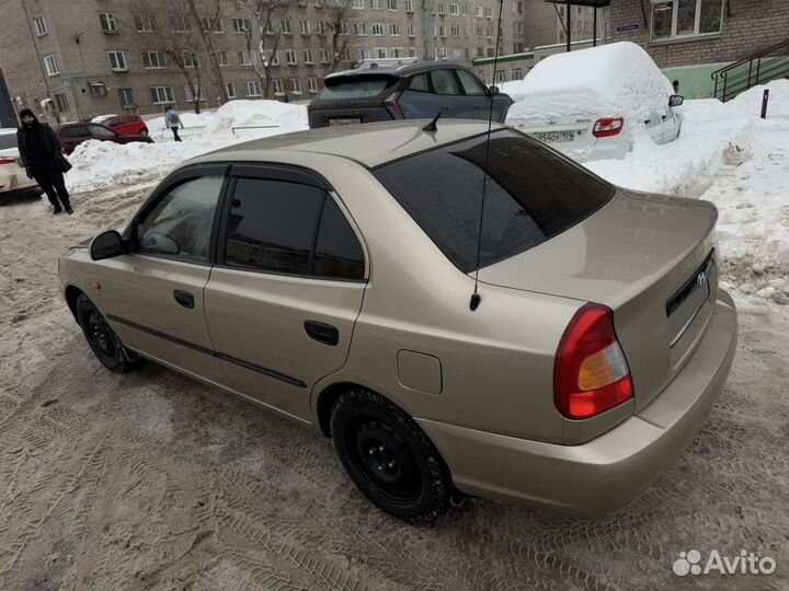 Hyundai Accent 1.5 МТ, 2006, 205 000 км