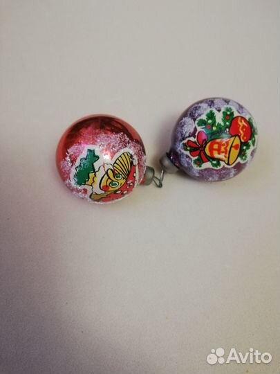 Елочные игрушки СССР