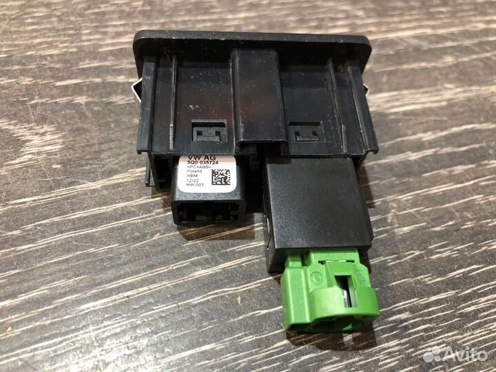 Usb aux активный порт с оригинальной проводкой vw
