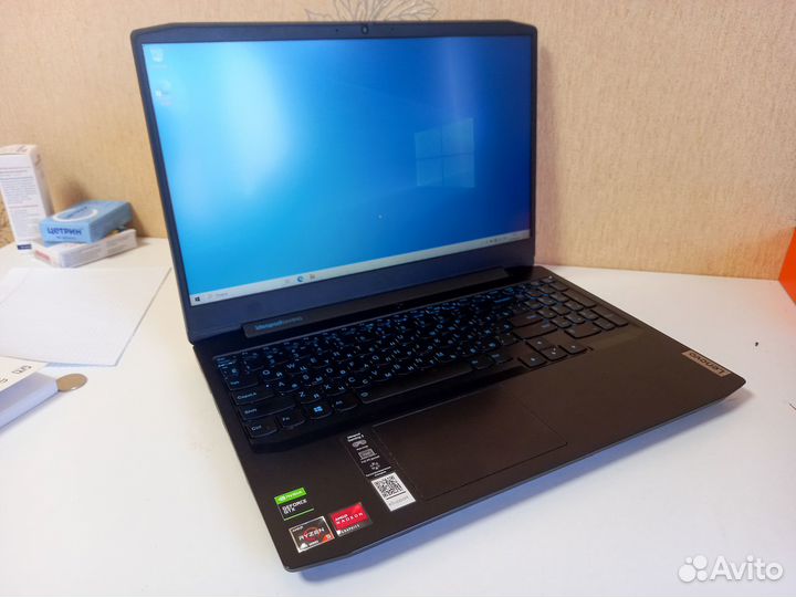 Игровой ноутбук Lenovo / Ryzen 5/ GTX 1650/ SSD