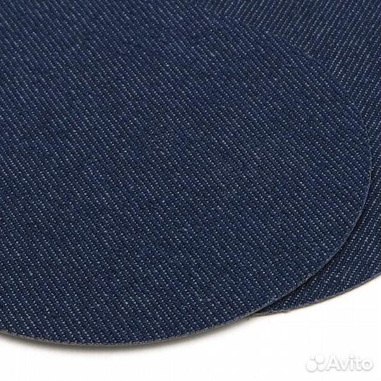 Темно-синийblue4 AZ07 Термозаплатка, джинс, 100x140мм (темно-синий (blue4), 2 шт