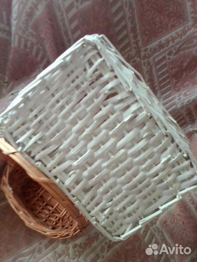 Корзины для рукоделия и декора