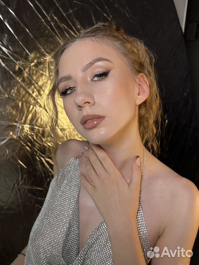 Модель на макияж+ Укладка