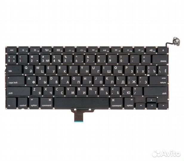 Клавиатура MacBook Pro A1278 прямой Enter RUS рст