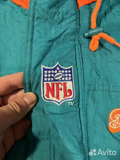 Куртка винтажная NFL Miami Dolphins