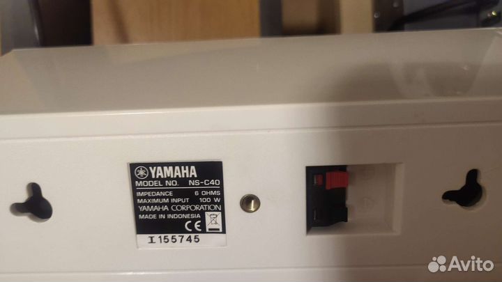 Yamaha 100 watt Акустические колонки