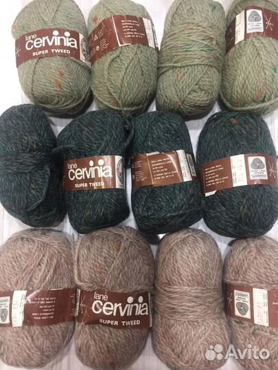 Пряжа набором 12 мотков