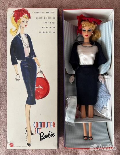Barbie Commuter Set Repro 1959 nrfb