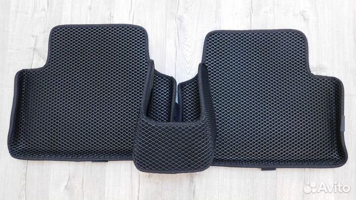 Eva коврики с бортами октавиа а7