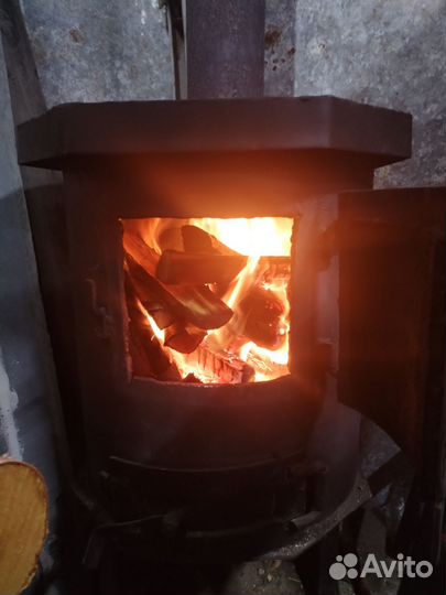 Печь буржуйка в гараж