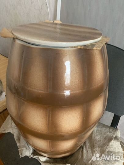 Керамическая бочка