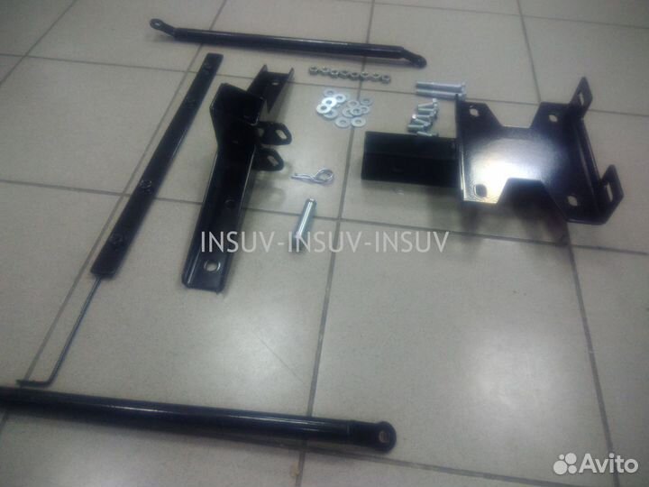 Кронштейн лебедки передний с площадкой 2123 RS