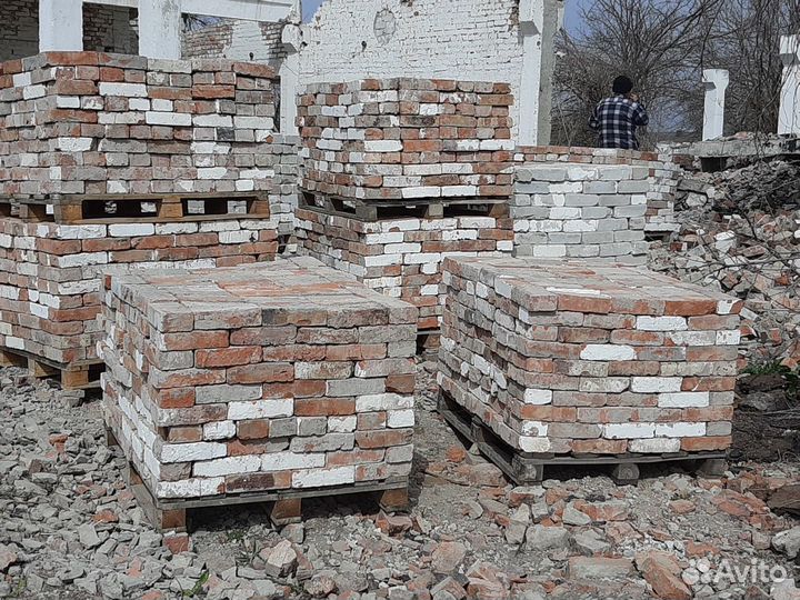 Кирпич красный б/у,белый б/у,трубы,регеля,пе