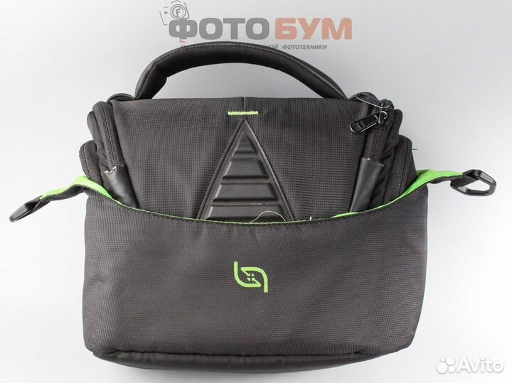 Фотосумка CasePro с зелеными вставками