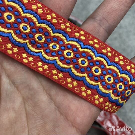 Тесьма СССР и Чехословакии из хлопка и вискозы