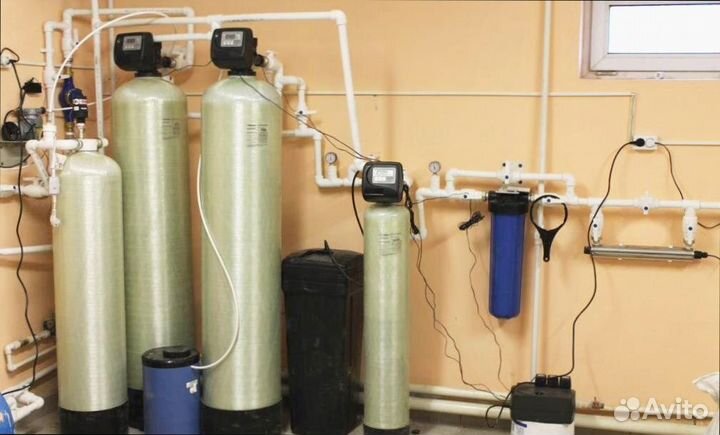 Фильтрация воды смягчитель воды с анализом воды