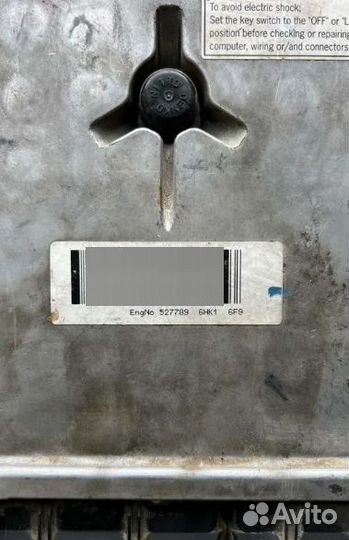 Контроллер двигателя isuzu 6HK1 8980854710