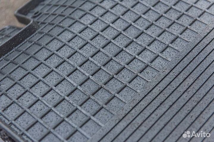 Коврики резиновые opel meriva (00309)