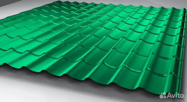 Мягкая металлочерепица