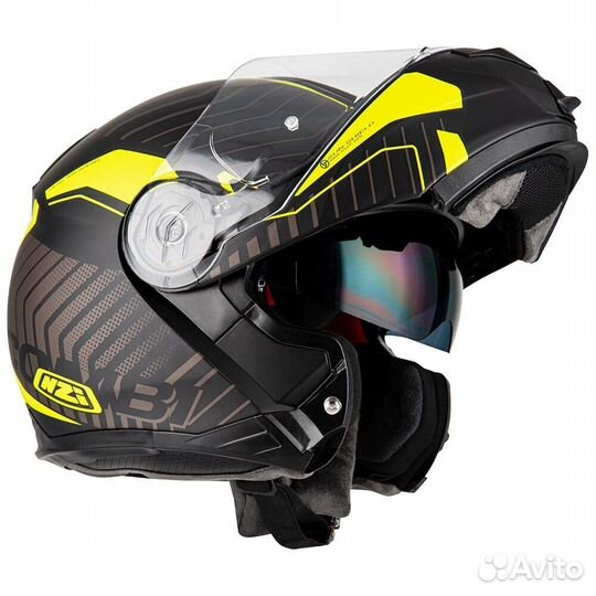 NZI Combi 2 Duo Convertible Helmet Glossy Shell/Ma