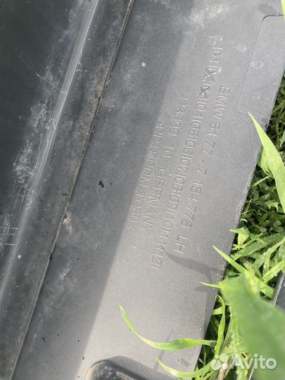 Накладки на пороги bmw f10 рестайлинг