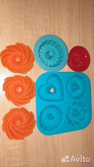 Формы силиконовые для кексов
