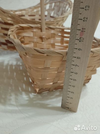 Плетеные корзинки для подарков